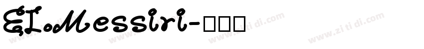 EI Messiri字体转换